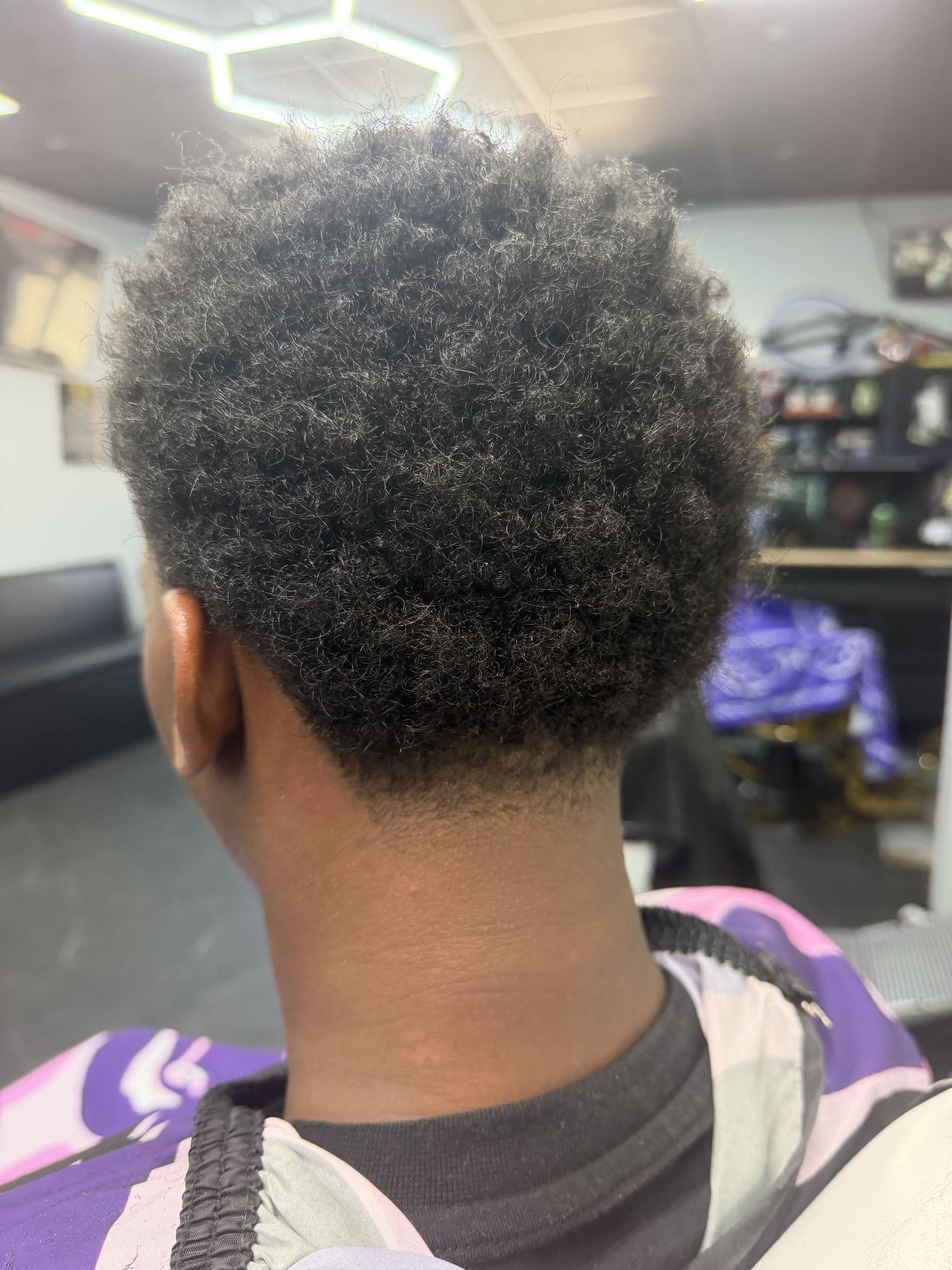 Finished haircut from Faded Cutz Queens, Jamaica Queens